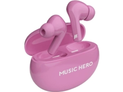 Auriculares Wireless con emparejamiento automático/Control por tacto (música, llamadas, asistente de voz)/base de carga 200mAh
