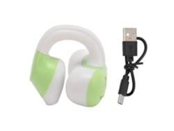 Auriculares Bluetooth Hifi Con Clip, De Conducción Ósea, Recargables, Para Deportes, Color Verde.