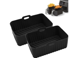Revestimientos reutilizables para accesorios de horno microondas y freidora de aire Ninja AF300UK y AF400UK