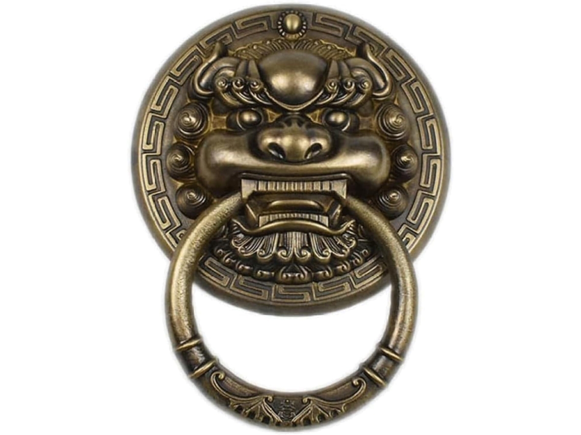 Aldaba De Hierro Para Puerta 10 Cm, Duradero, Resistente, Robusto