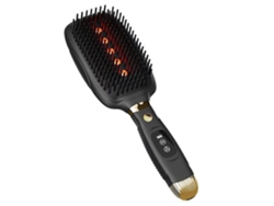 Peine para el crecimiento del cabello con luz roja, microcorriente EMS, terapia infrarroja y cepillo de masaje vibratorio para el cuero cabelludo GOKOCO