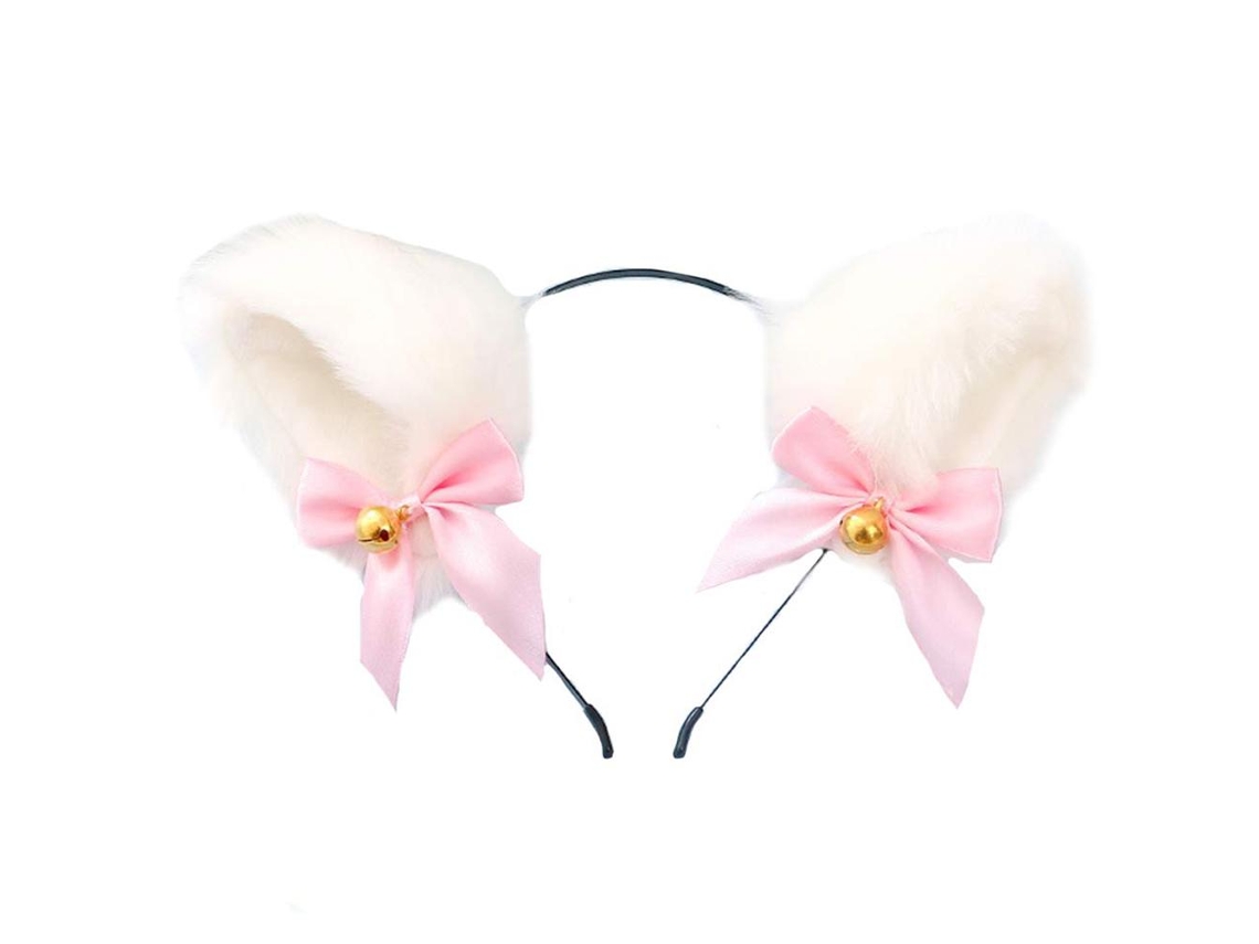 Diadema De Orejas De Gato Peludas Para Niña Accesorio Cute De Disfraz Cosplay Headwear