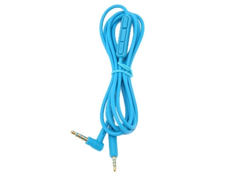 HURRISE Cable de Repuesto con Micrófono y Control de Volumen para Auriculares Qc25 Qc35