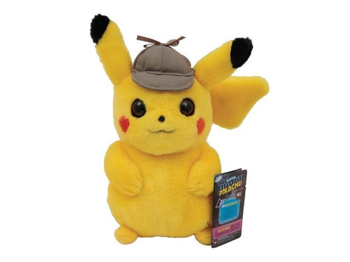 Peluche Pikachu Pokémon Detective 20cm