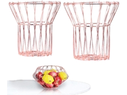 Cesta De Frutas Para Encimera De Cocina | Contenedores De Drenaje Convertibles Cesta Decorativa