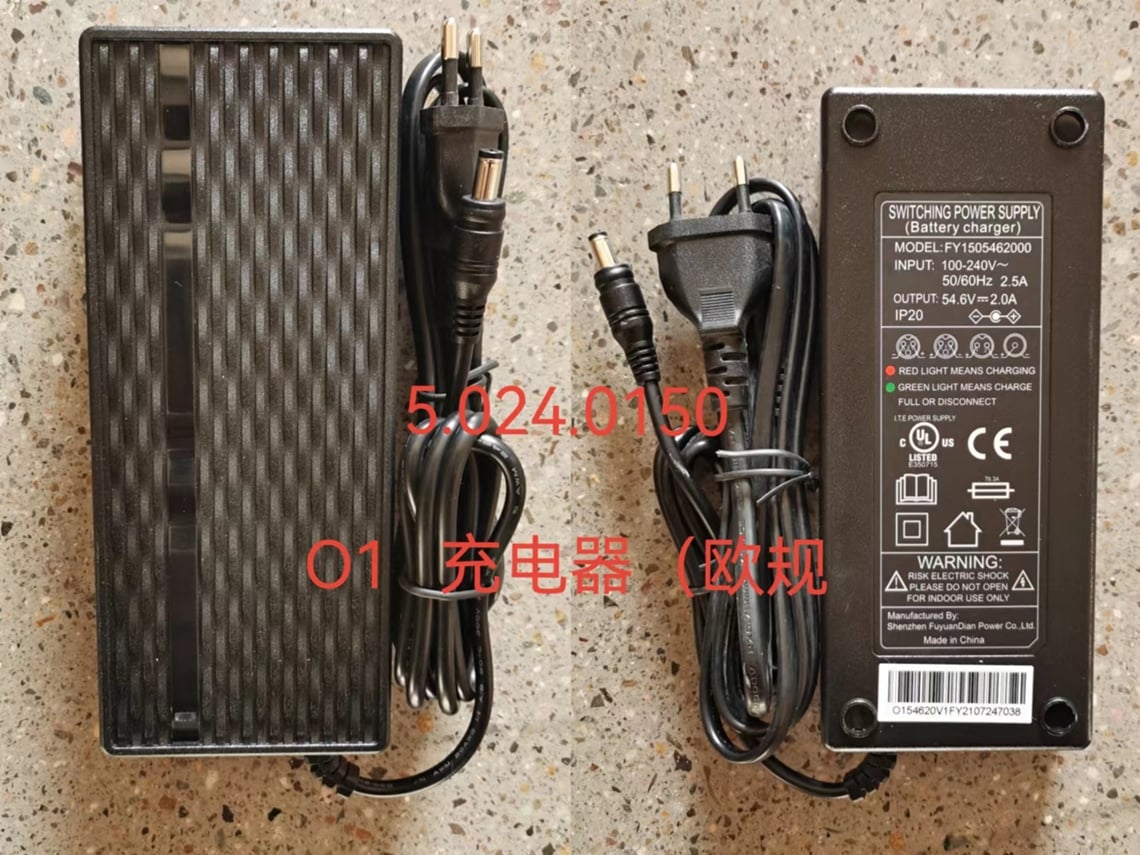 Cargador (voltaje De 54,6 V, Corriente De 2 A)