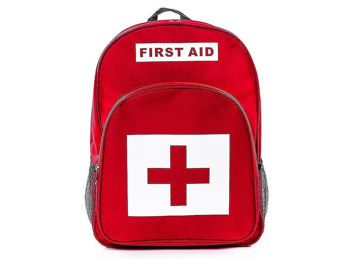 Mochila De Emergencia Al Aire Libre Kits De Primeros Auxilios Bolsa De Almacenamiento Cruz Roja Táctica Mochila Deportes En Casa Suministros Gusshious