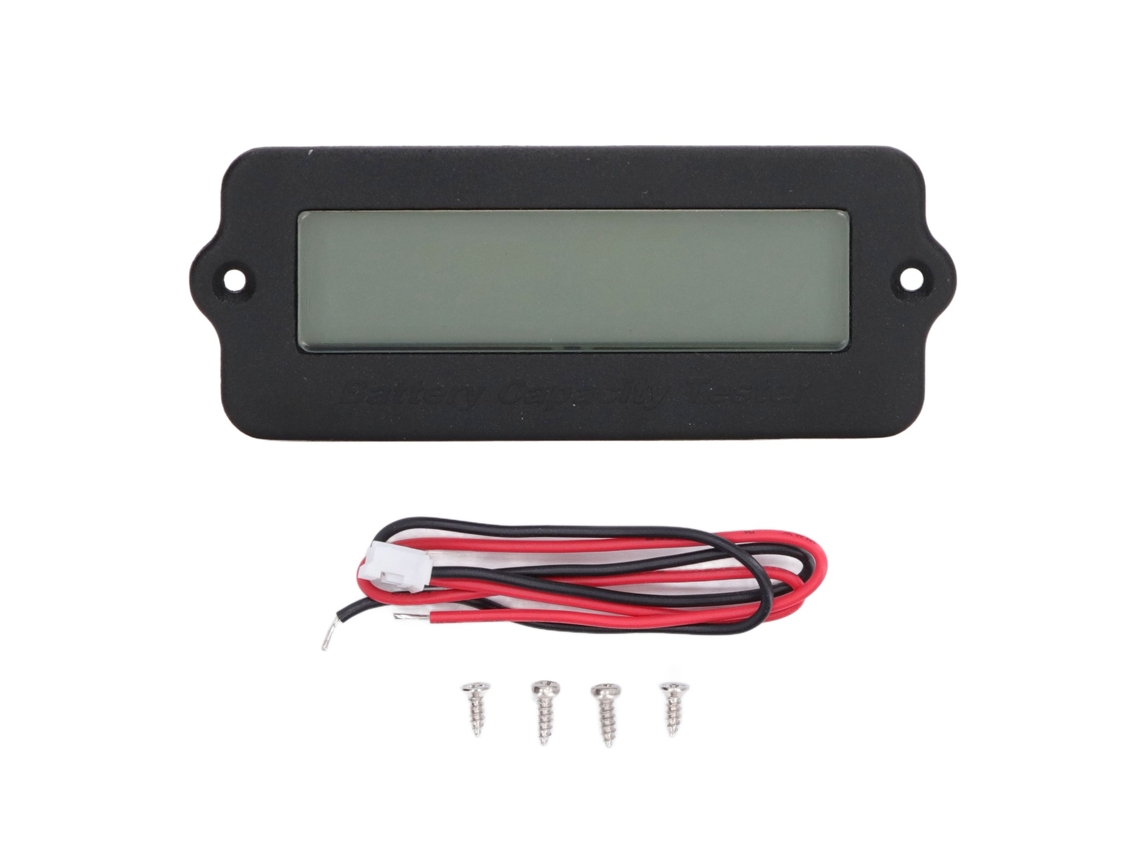 Monitor De Batería De Coche Portátil E Impermeable Con Indicador De Capacidad Y Voltaje, 6 Cables