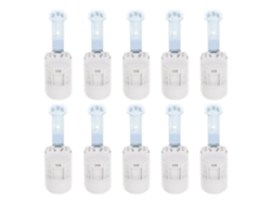 10 Portalámparas E14, Paquete De 80 Unidades Para Soporte De Candelabro, Base De Aleación.
