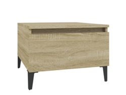 Maison Exclusive - Mesa Auxiliar Madera Contrachapada Roble Sonoma 50x46x35 Cm