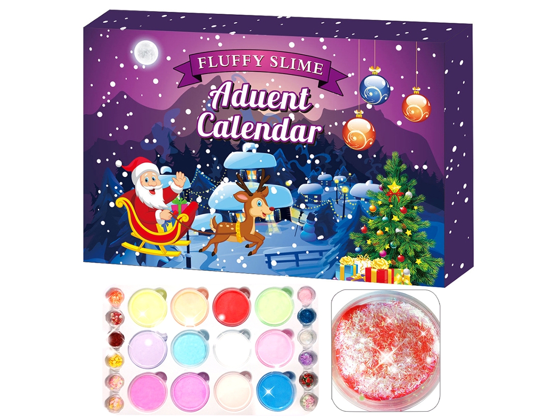 Calendário do Advento Rebe-Argila Cristal 24 unidades/conjunto 2020 Contagem Regressiva Para Crianças E Adolescentes Natal