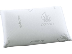 Almohada Viscoelástica de Viaje Firmeza Media-Alta (42x23x12 cm) TODOCAMA