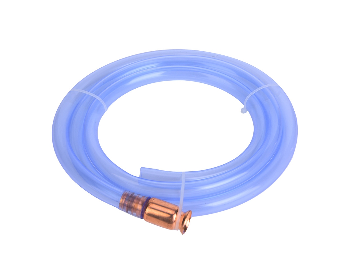 Manguera De Sifón De Pvc Transparente, Antiestática Y Autocebante De 1,8 M X 1,27 Cm Para Combustible Y Agua.