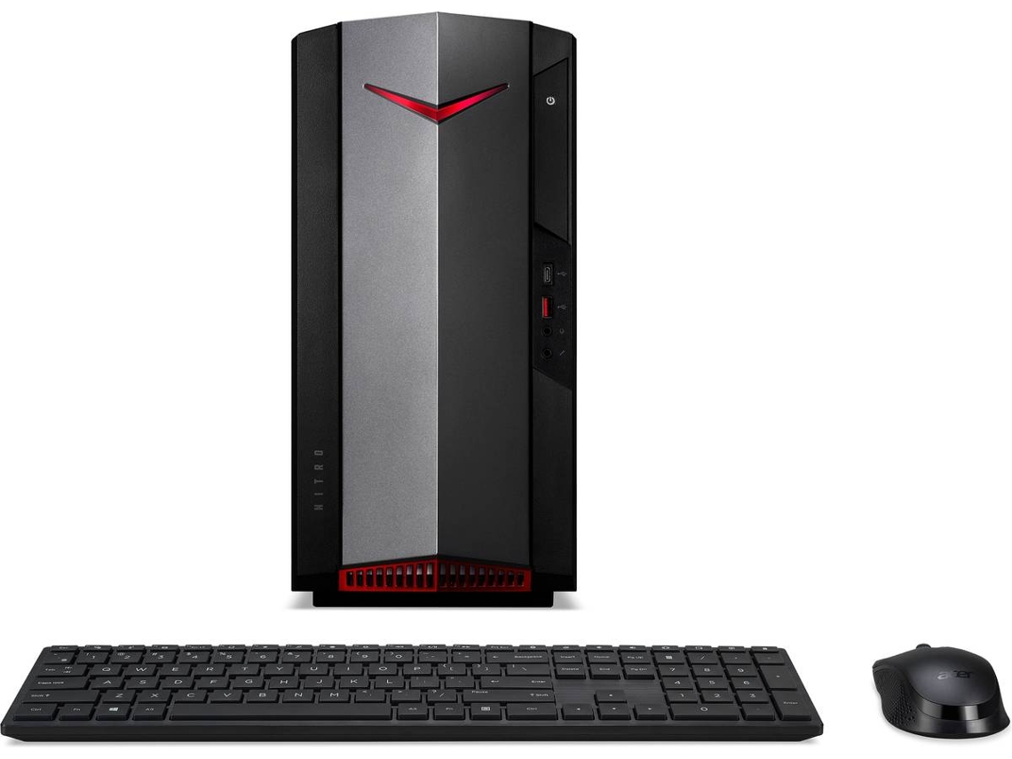 Desktop Gaming ACER Nitro 50 (Intel i5-12400F - NVIDIA GeForce RTXTM 3060 - RAM: 16 GB - 1 TB SSD PCIe)