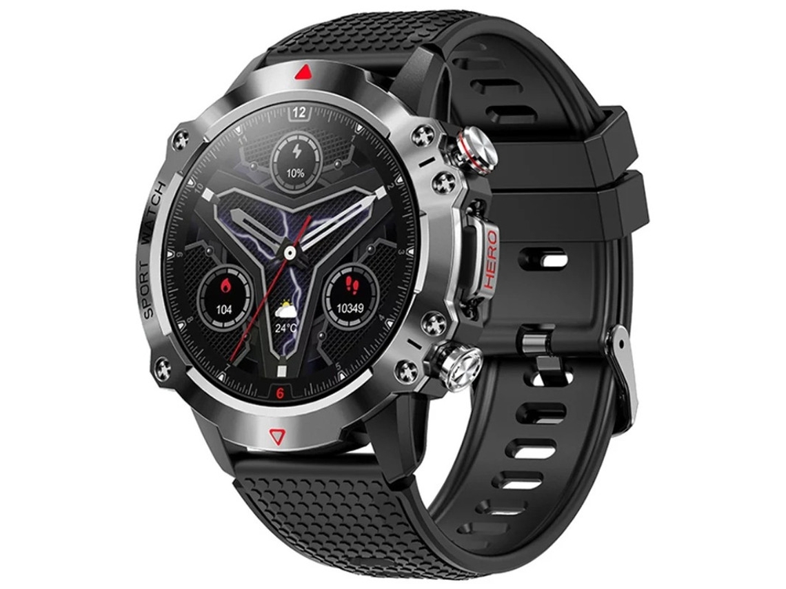 Reloj inteligente con pantalla HD, llamadas Bluetooth, monitorización de salud al aire libre, múltiples modos deportivos, negro Bestvite