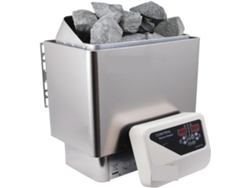 Calentador Eléctrico Para Sauna, Calentador De Sauna De Pared De Acero Inoxidable De 4,5 Kw Con