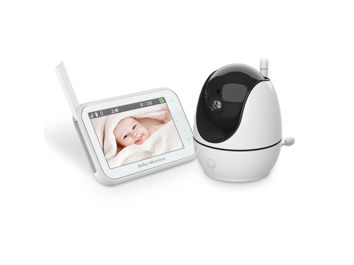 Monitor de bebé de 4, 5 pulgadas, intercomunicador de voz bidireccional, compatible con tarjeta Tfue Abm200S YUYSAN
