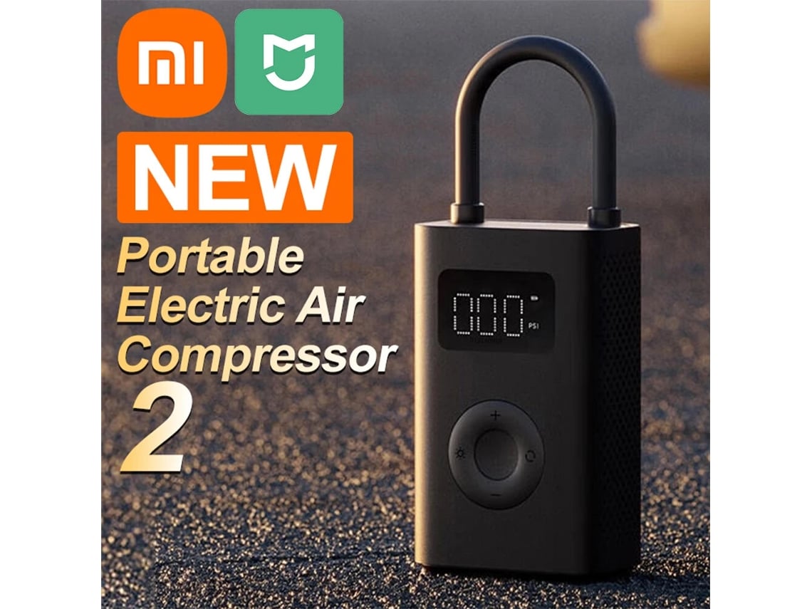 Versión Pro xiaomi Mijia 2/2pro Bomba Bicicleta Inteligente 150psi 2000mah Power Bank Usb Led Portátil Camping Ciclismo Baloncesto Fútbol