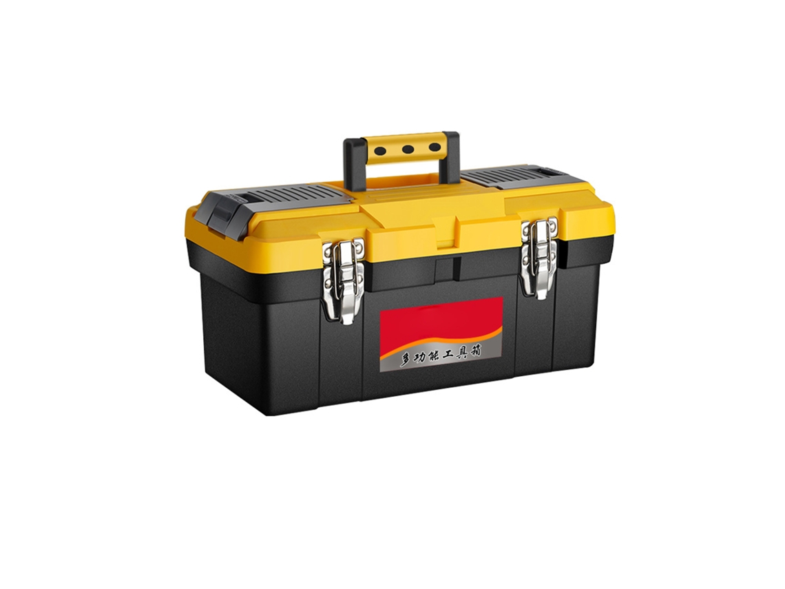 Caja de herramientas doble (portátil, ideal para el hogar)