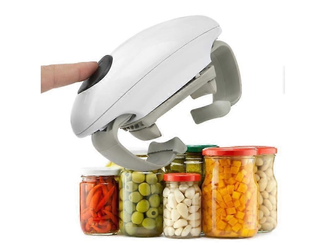 Abridor de frascos eléctrico, abrelatas inalámbrico portátil, utensilio de cocina contemporáneo, Nostalgia88