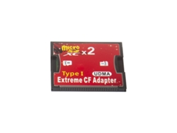 Cartão Adaptador Dual Tf/sd Para Cf Suporta Sdxc 2tb Velocidade Alta Udma Converter
