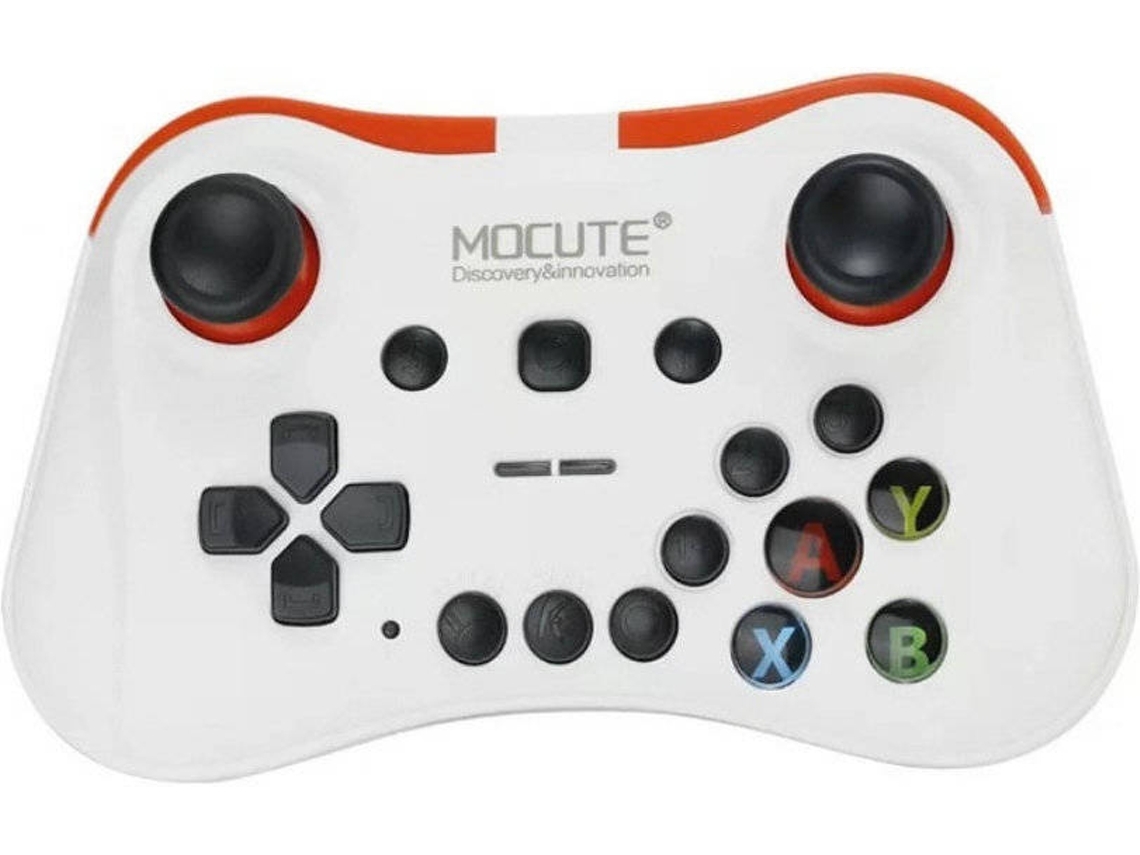 YIZHOOD Mocute 054/056/508/050 Bluetooth Gamepad Android Vr Palanca de control Joystick móvil Adecuado para teléfonos inteligentes I Computadoras portátiles de escritorioblanco YIZHOOD