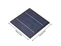 Ventilador solar IP65 de 20 W, ecológico, con una tasa de conversión del 20 %.