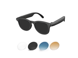 Smartglasses Sg70 Con Cámara, Bluetooth V6.0, Wifi, Asistente De Voz Con Ia Y 16 Gb De Almacenamiento (negras)