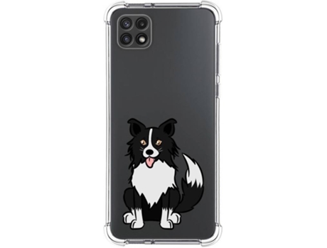 Carcasa Samsung Galaxy A22 5G TUMUNDOSMARTPHONE Dibujos Antigolpes Perros 01 Multicolor