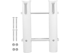 Soporte De Pared Para Cañas De Pescar Para Barco, Montaje Directo En Superficie, Doble Tubo, Accesorio Para Kayak