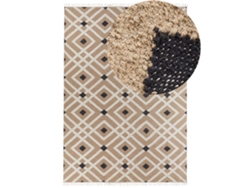 Alfombra BELIANI Esencik de Yute Beige 200x300