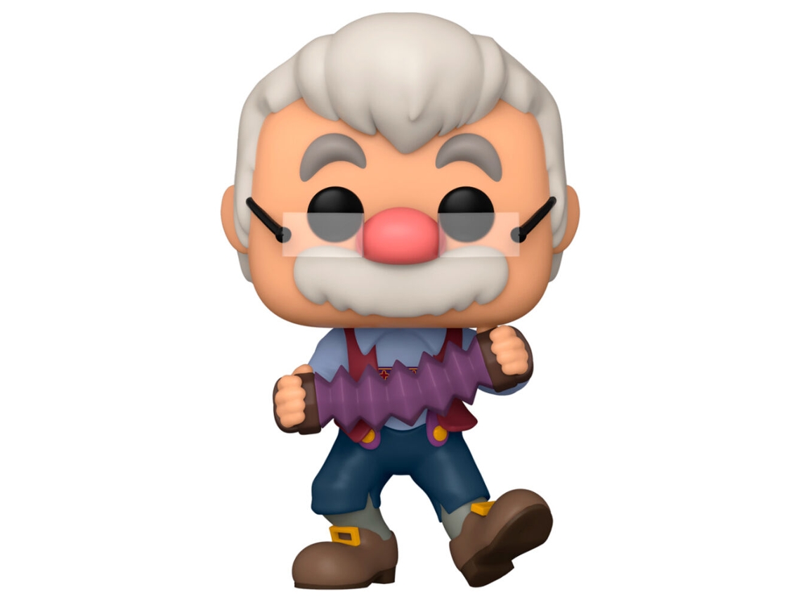 Figura Pop Disney Pinocho Geppetto Con Acordeón B.active