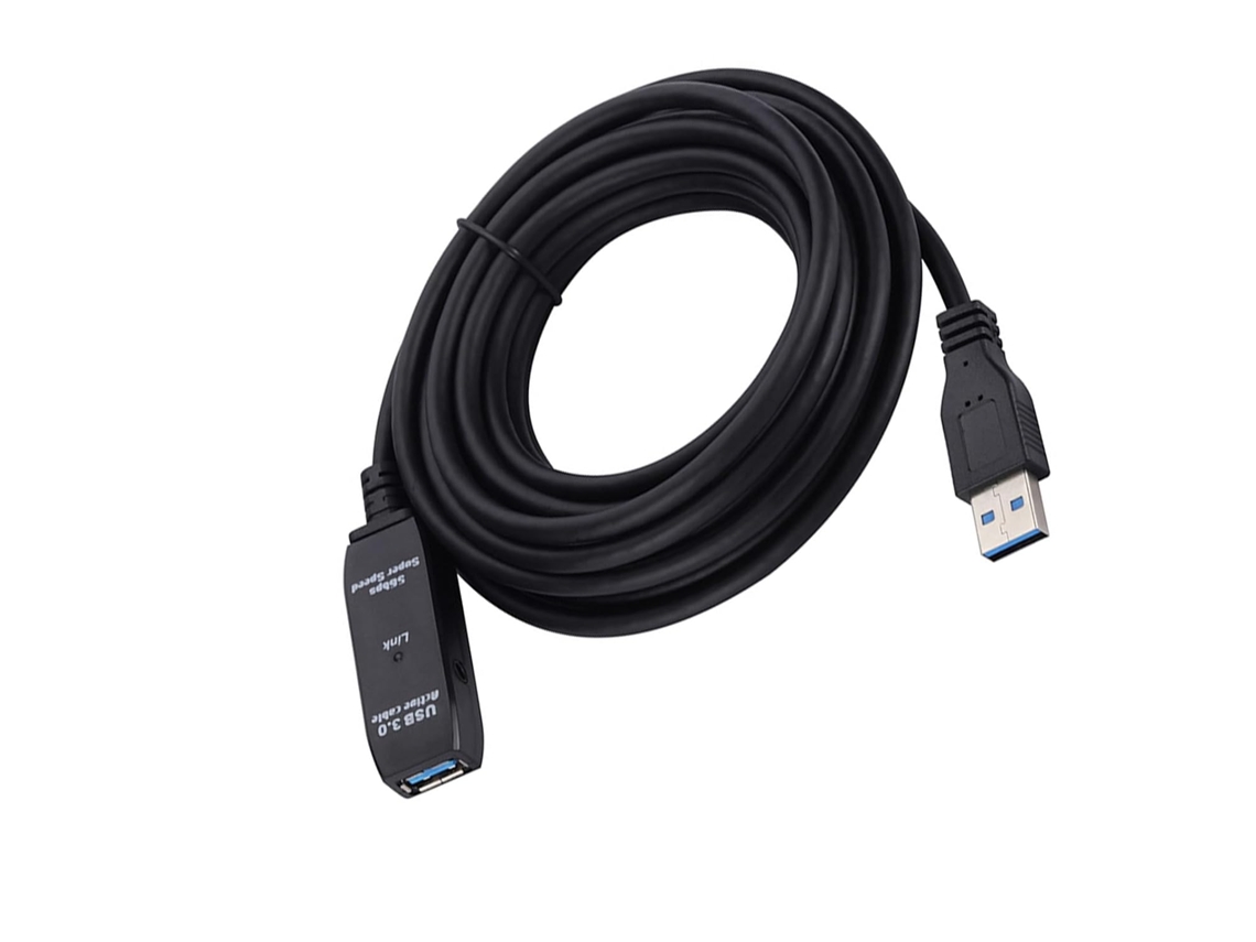 Cable De Extensión Usb 3.0 A 5 M/10 M/15 M/20 M Para Mejorar La Señal.