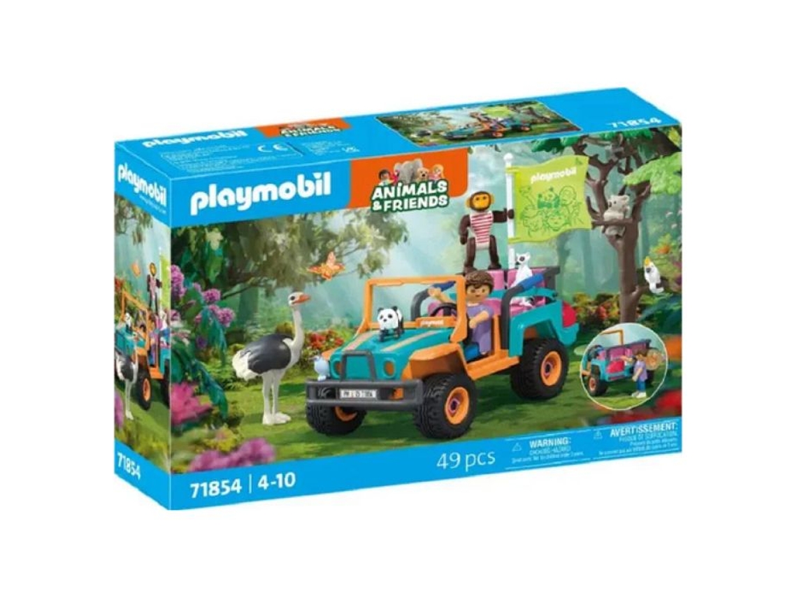 Vehículo todoterreno Playmobil Animals Amp Friends 71854 P25playmobil