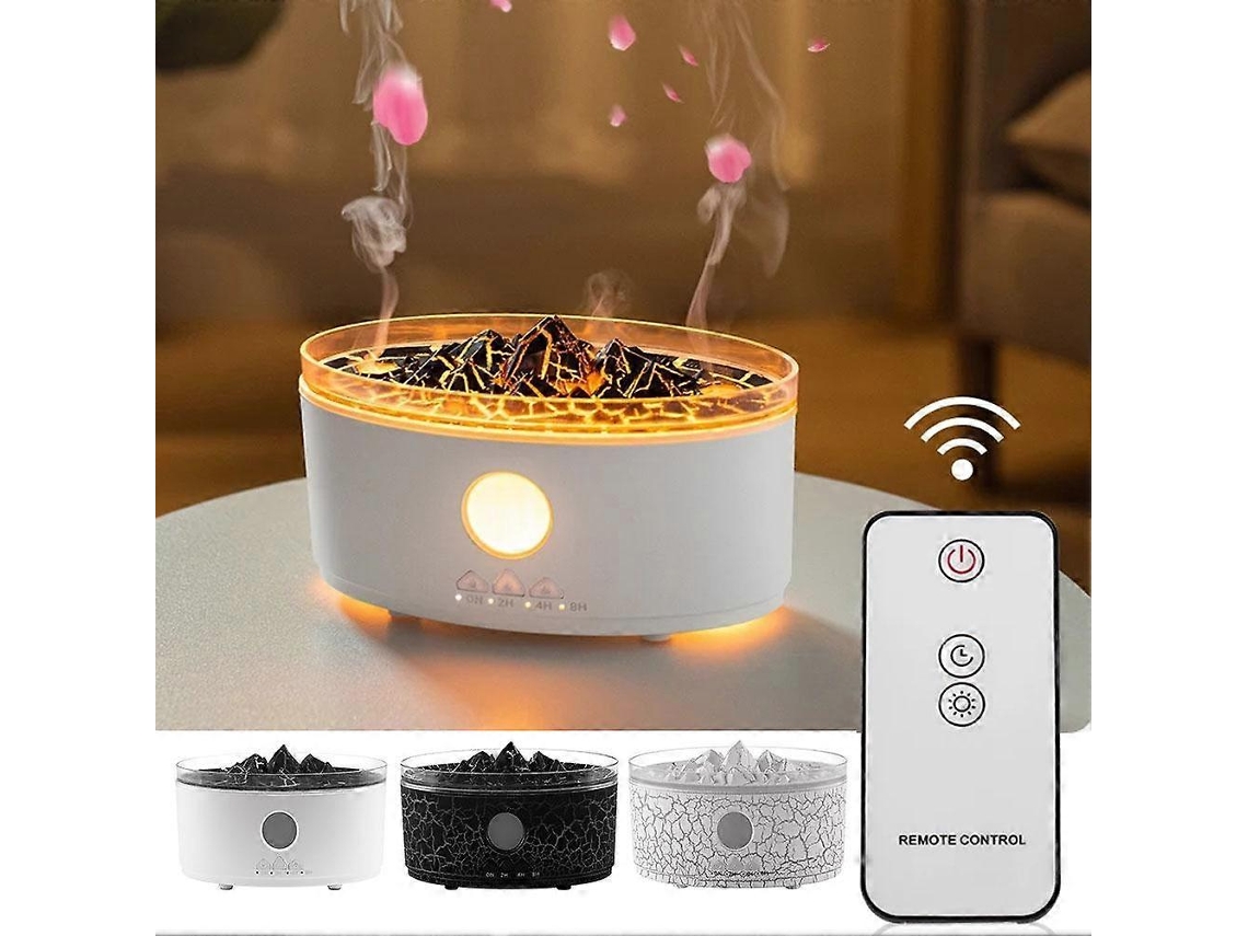 Difusor eléctrico de aceites esenciales Rosewell para aromaterapia en el hogar, humidificador de aire con humo de medusa