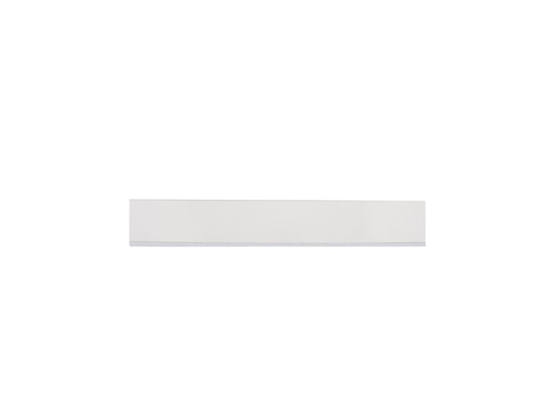 Burlete Adhesivo Pvc Flexible 1m X 38mm Blanco