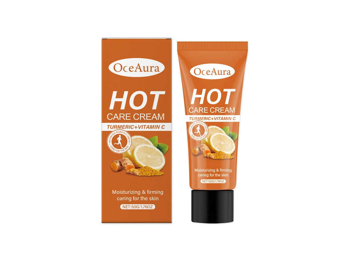 Crema reafirmante de cúrcuma con vitamina C