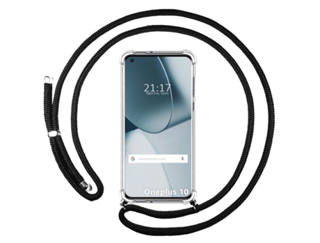 Carcasa OnePlus 10 5G TUMUNDOSMARTPHONE Colgante Negro