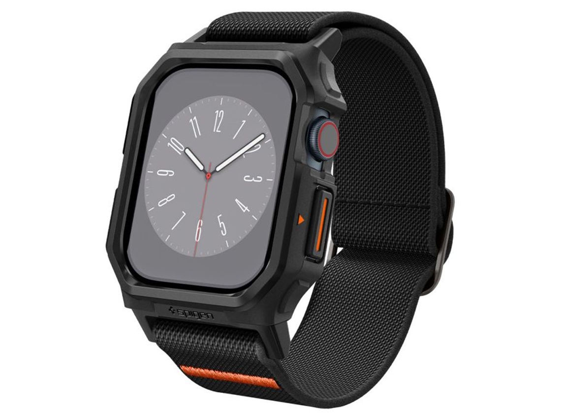Funda Para Apple Watch 10 46mm Pulsera Spigen Lite Fit Pro Negro Mate