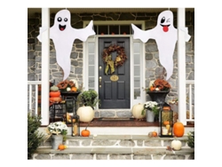 2026-decoración Colgante De Fantasmas De Halloween Linjou Para Exteriores 2 Piezas