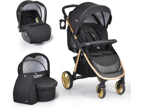 Carrito de Bebé CANGAROO Trio 3 in 1 Noble (60x83x43 cm)