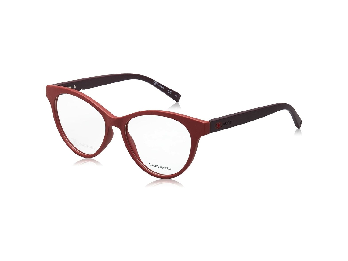 Montura de Gafas Mujer MISSONI MMI-0107-0Z3 (Rojo - Polipropileno - 52 mm)