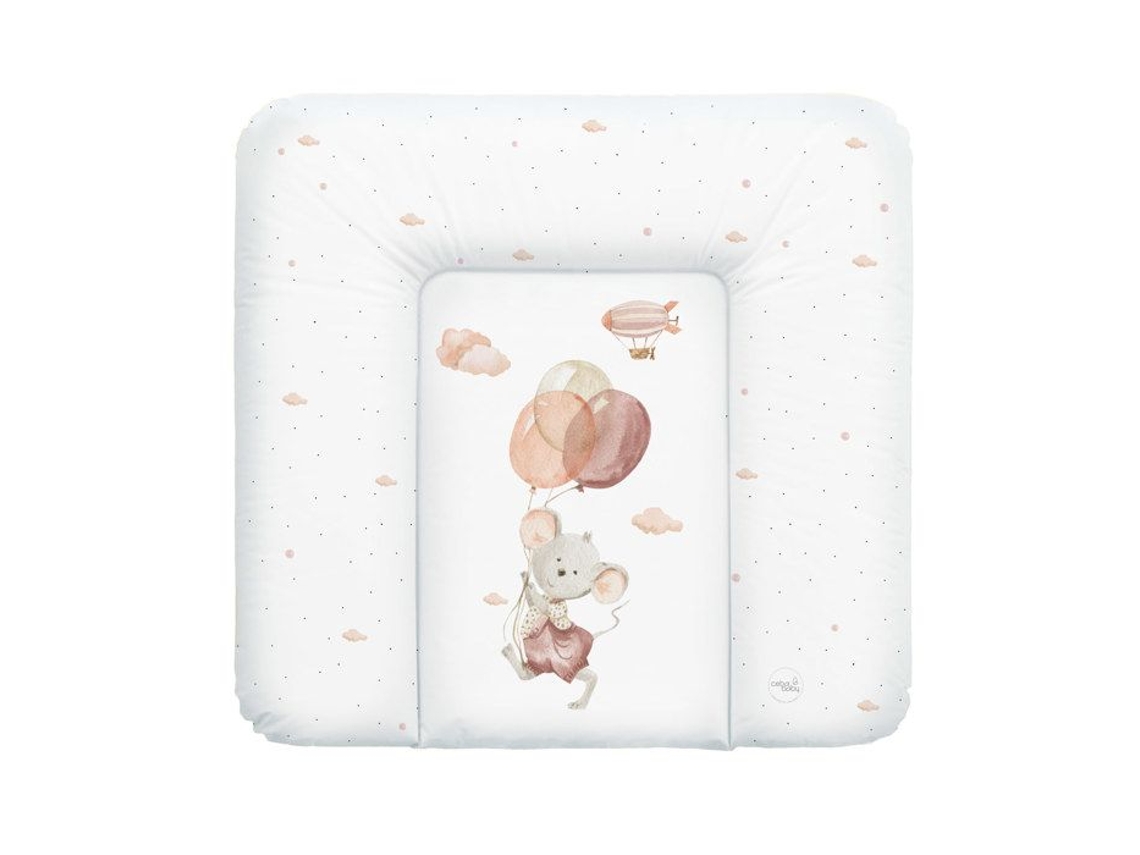 Colchón De Cambio Espeso Lavable Ratos, 75x72 Cm Certificado Öko Tex, Impermeable Ceba Baby