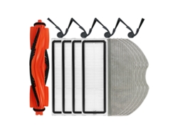 Kit Repuesto Compatible Robot Xiaomi S40/s40c, Cepillo Principal, Laterales, Filtros Hepa Y Almohadillas Fregado Suelo