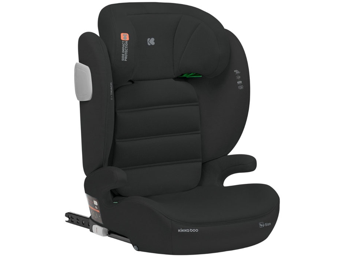 Silla de coche I-Size 100-150Cm KIKKABOO I-Track Black
