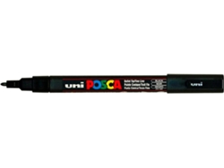 Marcador Uni Posca Pc 3M Preto Preço para Uni Venda Múltiplos 12