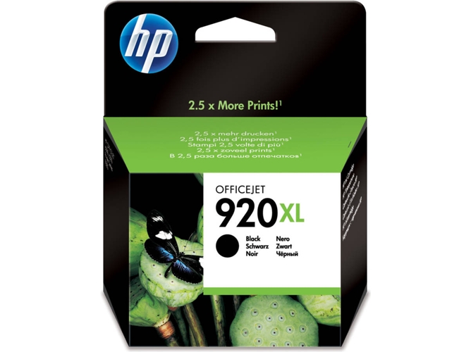 Cartucho de tinta HP HP 920XL Original Negro 1 pieza(s)