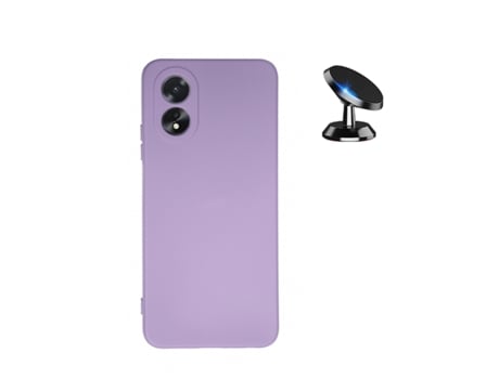 Funda Proteção Traseira para Oppo Oppo A18 GIFT4ME Silicona Morado