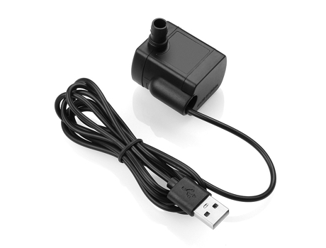 Bomba sumergible para fuentes con elevación de 0,4-1,5 m 180L/H 5V