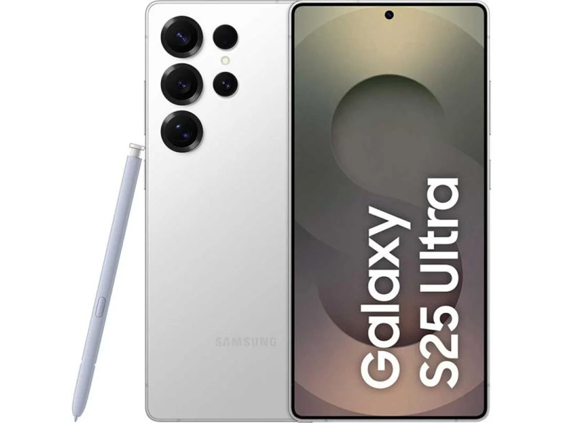 Galaxy S25 Ultra Dual Sim 12 GB RAM 512 GB Blanco Titanio Plata UE Samsung